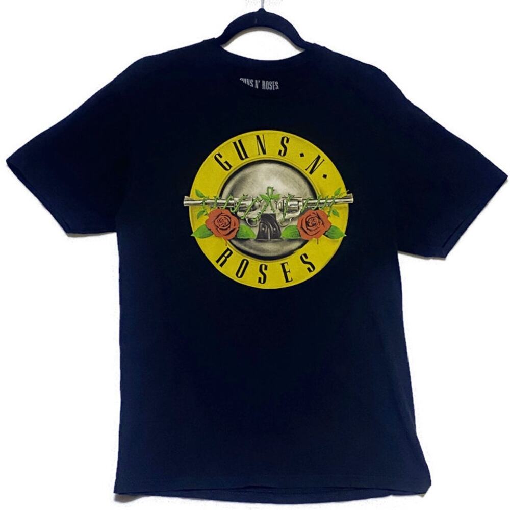 Guns N Roses Graphic T-Shirt Men's Size Large Black Short Sleeve
